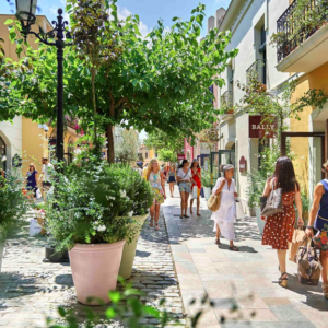 Shopping at La Roca Village